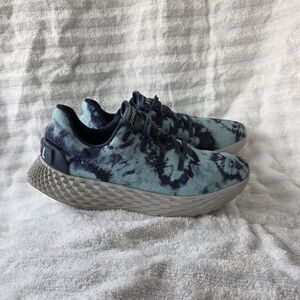 Nobull Ripstop Teal Tie Dye Runners Shoes All Day Men's 7.5 Women's 9 Sneakers